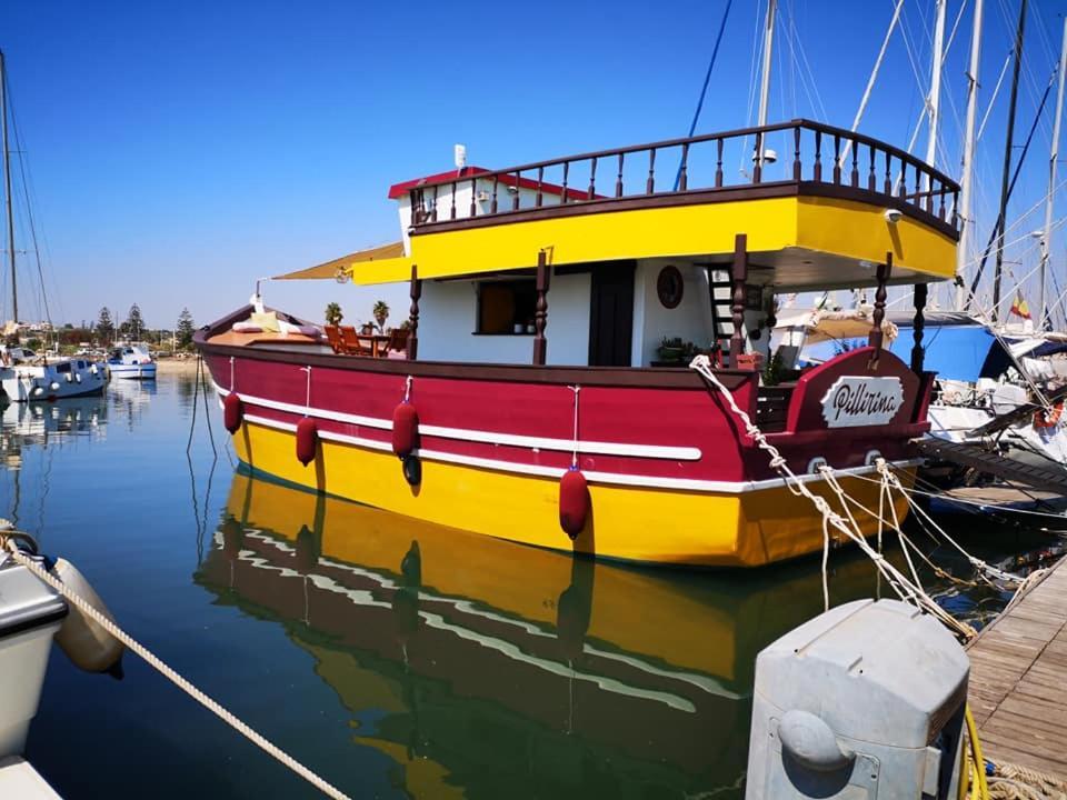 Pillirina House-Boat Hotel Marzamemi Eksteriør billede